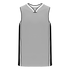 Athletic Knit Pro Cut Basketball Jersey with Rap Neck & Side Inserts (B1715)